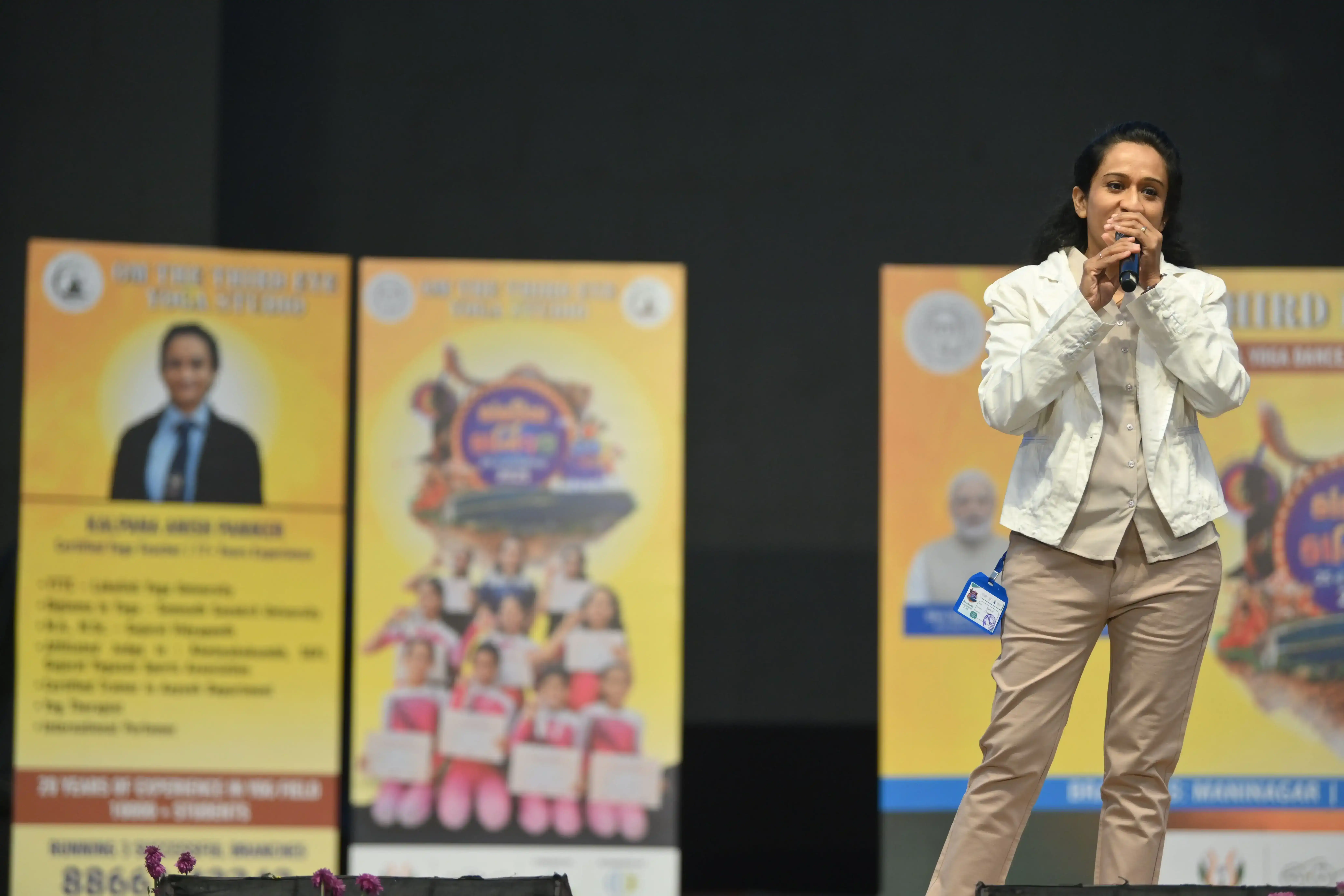 An educational seminar focused on the principles of holistic wellness and spiritual growth.