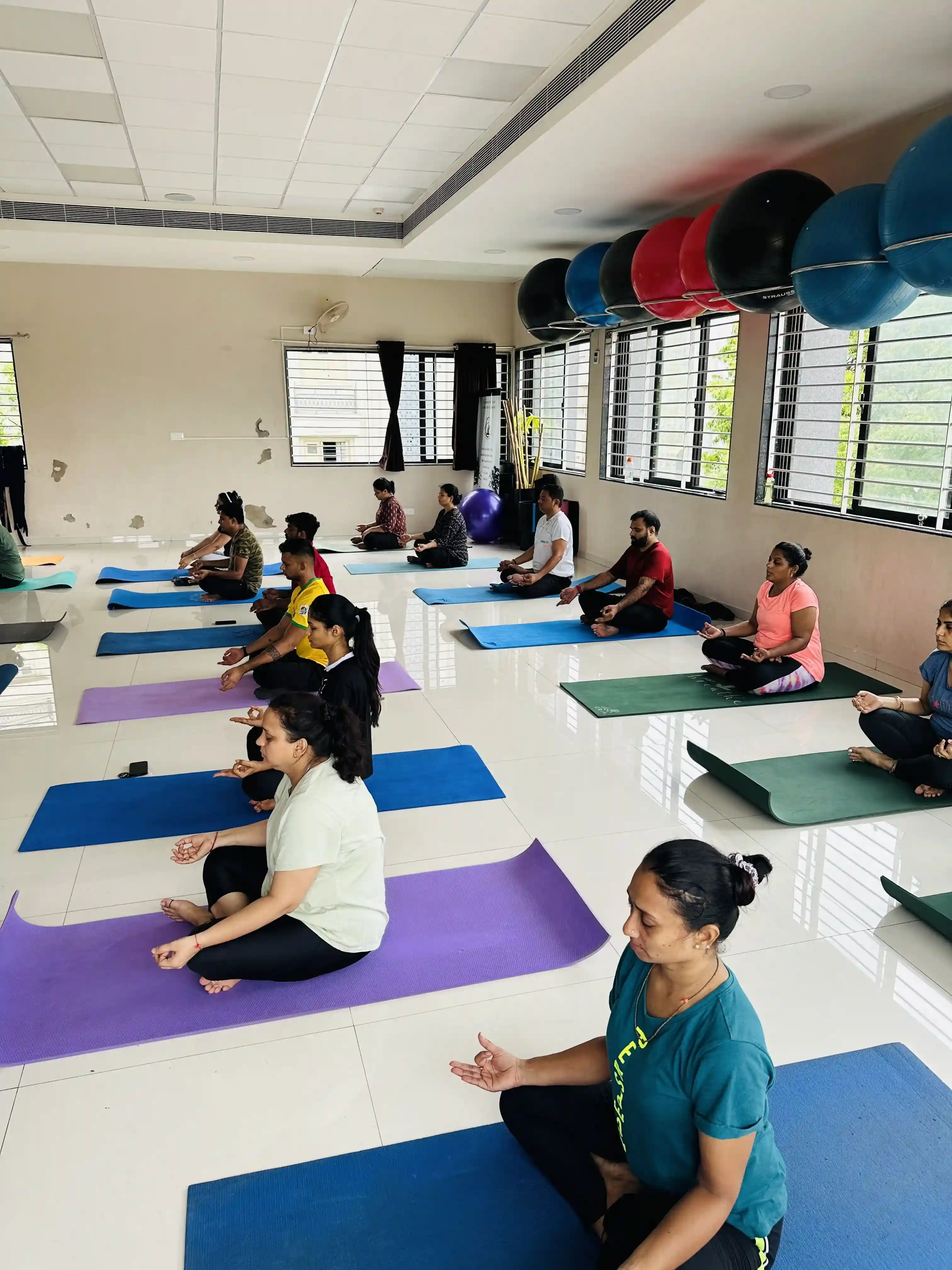 Weight loss yoga transformation group Ahmedabad